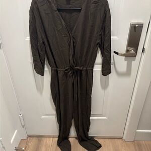 Caslon Dark Green Jumpsuit